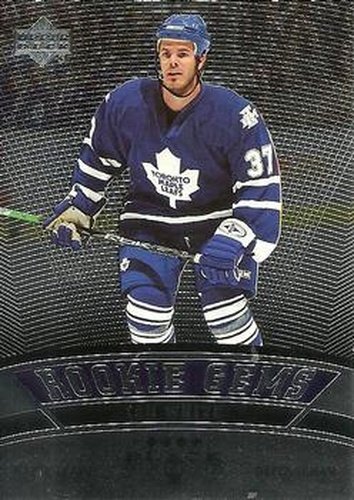 #193 Ian White - Toronto Maple Leafs - 2006-07 Upper Deck Black Diamond Hockey