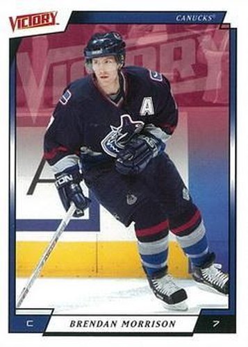 #193 Brendan Morrison - Vancouver Canucks - 2006-07 Upper Deck Victory Hockey
