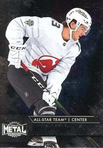 #193 Nico Hischier - New Jersey Devils - 2020-21 Skybox Metal Universe Hockey