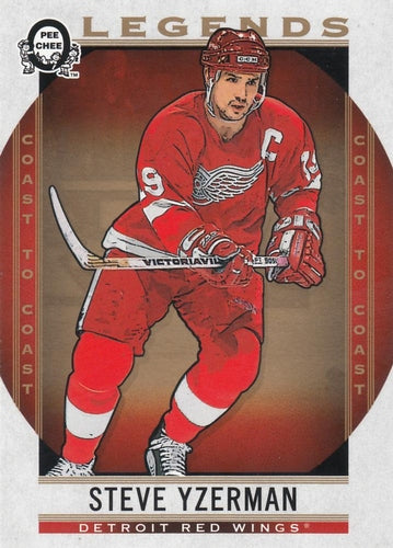 #193 Steve Yzerman - Detroit Red Wings - 2018-19 O-Pee-Chee Coast to Coast Hockey