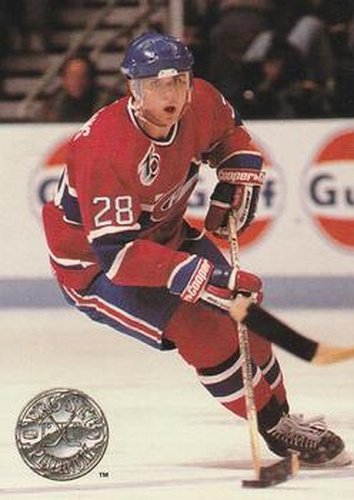 #193 Eric Desjardins - Montreal Canadiens - 1991-92 Pro Set Platinum Hockey