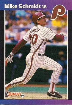 #193 Mike Schmidt - Philadelphia Phillies - 1989 Donruss Baseball