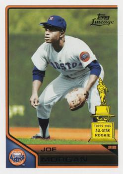 #193 Joe Morgan - Houston Astros - 2011 Topps Lineage Baseball