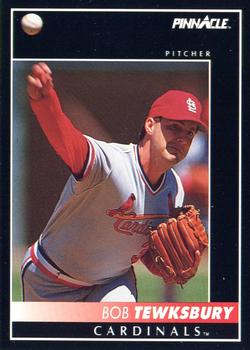 #219 Bob Tewksbury - St. Louis Cardinals - 1992 Pinnacle Baseball
