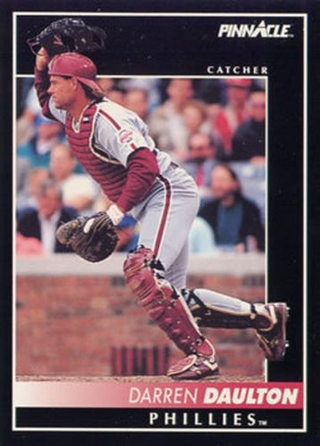 #241 Darren Daulton - Philadelphia Phillies - 1992 Pinnacle Baseball