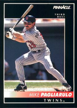 #246 Mike Pagliarulo - Minnesota Twins - 1992 Pinnacle Baseball