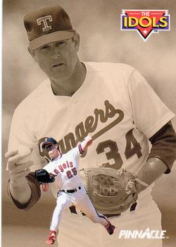 #281 Jim Abbott / Nolan Ryan - California Angels / Texas Rangers - 1992 Pinnacle Baseball