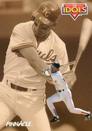 #282 Wade Boggs / George Brett - Boston Red Sox / Kansas City Royals - 1992 Pinnacle Baseball