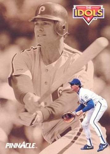 #284 Wally Joyner / Dale Murphy - Kansas City Royals / Philadelphia Phillies - 1992 Pinnacle Baseball