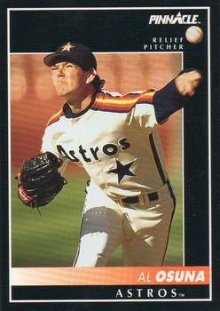 #347 Al Osuna - Houston Astros - 1992 Pinnacle Baseball