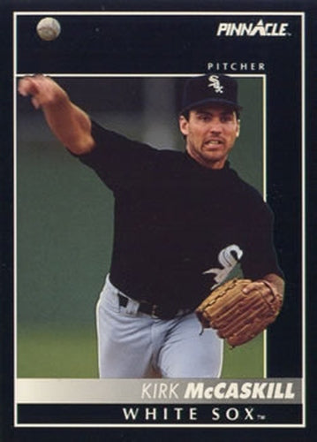#391 Kirk McCaskill - Chicago White Sox - 1992 Pinnacle Baseball