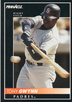 #400 Tony Gwynn - San Diego Padres - 1992 Pinnacle Baseball