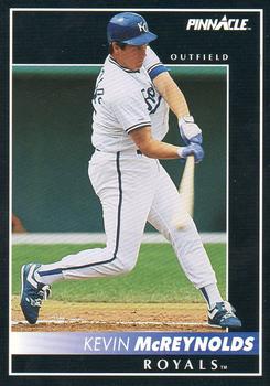 #427 Kevin McReynolds - Kansas City Royals - 1992 Pinnacle Baseball