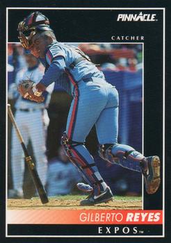 #428 Gilberto Reyes - Montreal Expos - 1992 Pinnacle Baseball