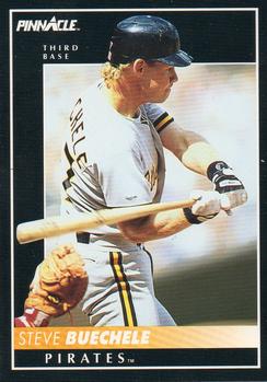 #430 Steve Buechele - Pittsburgh Pirates - 1992 Pinnacle Baseball