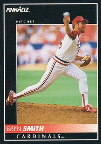 #474 Bryn Smith - St. Louis Cardinals - 1992 Pinnacle Baseball