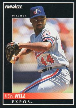 #486 Ken Hill - Montreal Expos - 1992 Pinnacle Baseball