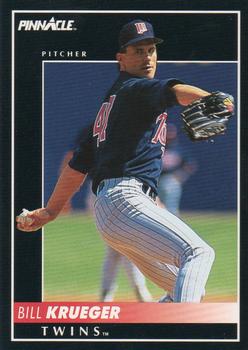 #501 Bill Krueger - Minnesota Twins - 1992 Pinnacle Baseball