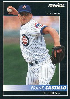 #504 Frank Castillo - Chicago Cubs - 1992 Pinnacle Baseball