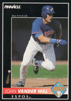 #559 John Vander Wal - Montreal Expos - 1992 Pinnacle Baseball