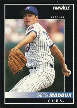 #65 Greg Maddux - Chicago Cubs - 1992 Pinnacle Baseball