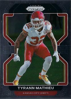 #194 Tyrann Mathieu - Kansas City Chiefs - 2021 Panini Prizm Football
