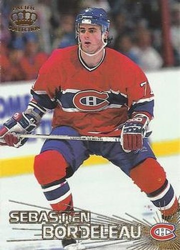 #194 Sebastien Bordeleau - Montreal Canadiens - 1997-98 Pacific Crown Hockey