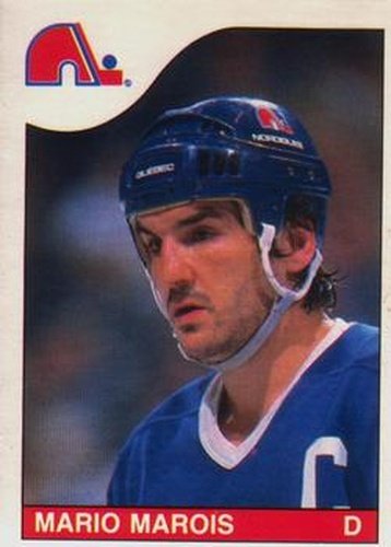 #194 Mario Marois - Quebec Nordiques - 1985-86 O-Pee-Chee Hockey