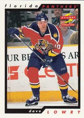#194 Dave Lowry - Florida Panthers - 1996-97 Score Hockey