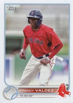 #PD-194 Freddy Valdez - FCL Red Sox - 2022 Topps Pro Debut Baseball