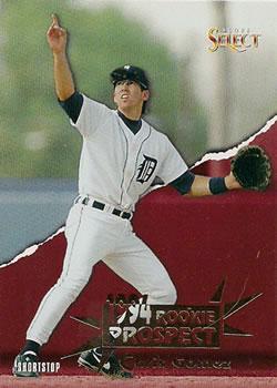 #194 Chris Gomez - Detroit Tigers - 1994 Select Baseball