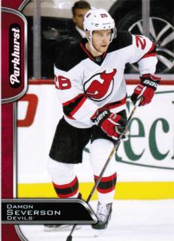 #194 Damon Severson - New Jersey Devils - 2016-17 Parkhurst - Red Hockey