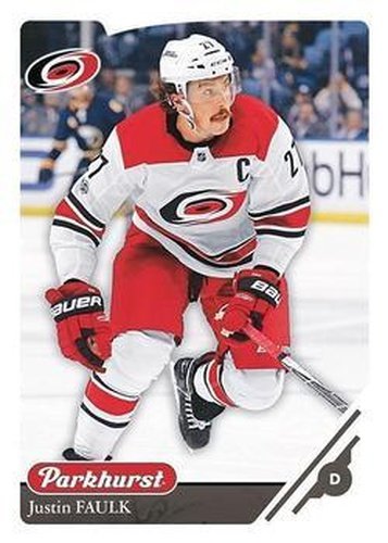 #194 Justin Faulk - Carolina Hurricanes - 2018-19 Parkhurst Hockey