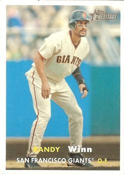 #194 Randy Winn - San Francisco Giants - 2006 Topps Heritage Baseball