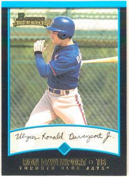 #194 Ron Davenport - Toronto Blue Jays - 2001 Bowman Baseball