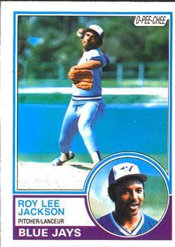 #194 Roy Lee Jackson - Toronto Blue Jays - 1983 O-Pee-Chee Baseball