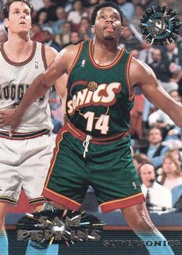 #194 Sam Perkins - Seattle SuperSonics - 1995-96 Stadium Club Basketball