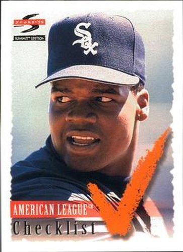 #194 Frank Thomas - Chicago White Sox - 1995 Summit Baseball
