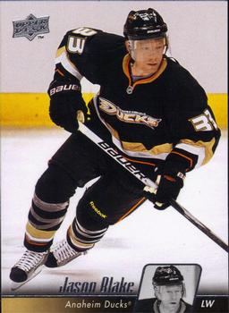#194 Jason Blake - Anaheim Ducks - 2010-11 Upper Deck Hockey