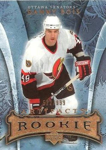 #194 Danny Bois - Ottawa Senators - 2007-08 Upper Deck Artifacts Hockey