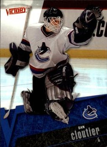 #194 Dan Cloutier - Vancouver Canucks - 2003-04 Upper Deck Victory Hockey
