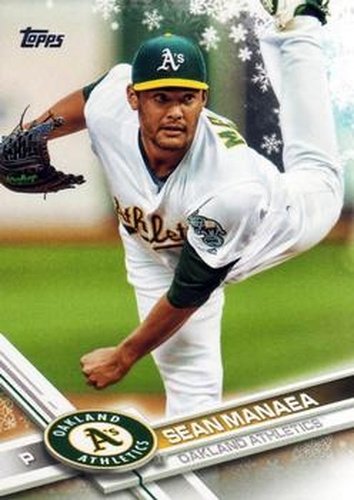 #HMW194 Sean Manaea - Oakland Athletics - 2017 Topps Holiday Baseball
