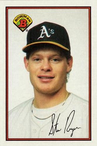 #195 Stan Royer - Oakland Athletics - 1989 Bowman Baseball
