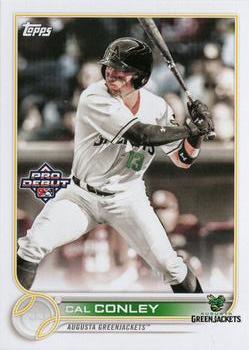 #PD-195 Cal Conley - Augusta GreenJackets - 2022 Topps Pro Debut Baseball