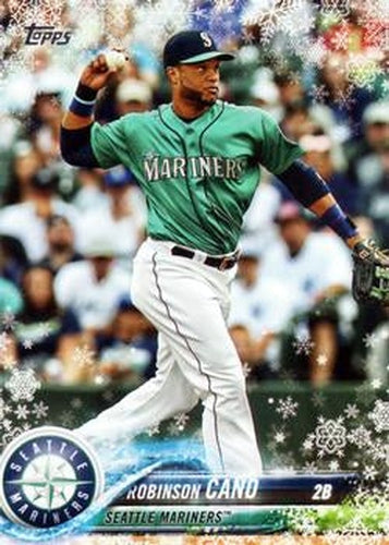 #HMW195 Robinson Cano - Seattle Mariners - 2018 Topps Holiday Baseball