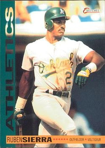 #195 Ruben Sierra - Oakland Athletics - 1994 O-Pee-Chee Baseball