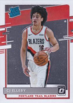 #195 CJ Elleby - Portland Trail Blazers - 2020-21 Donruss Optic Basketball