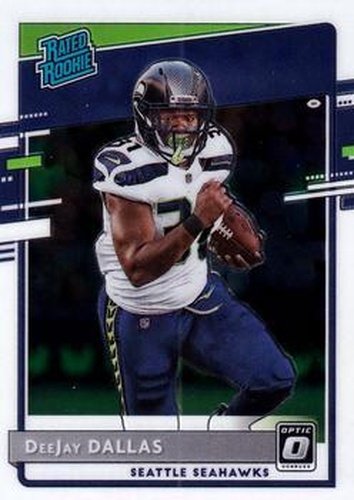 #195 DeeJay Dallas - Seattle Seahawks - 2020 Donruss Optic Football