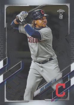 #195 Jose Ramirez - Cleveland Indians - 2021 Topps Chrome Ben Baller Edition Baseball