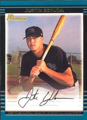 #195 Justin Schuda - Tampa Bay Devil Rays - 2002 Bowman Baseball